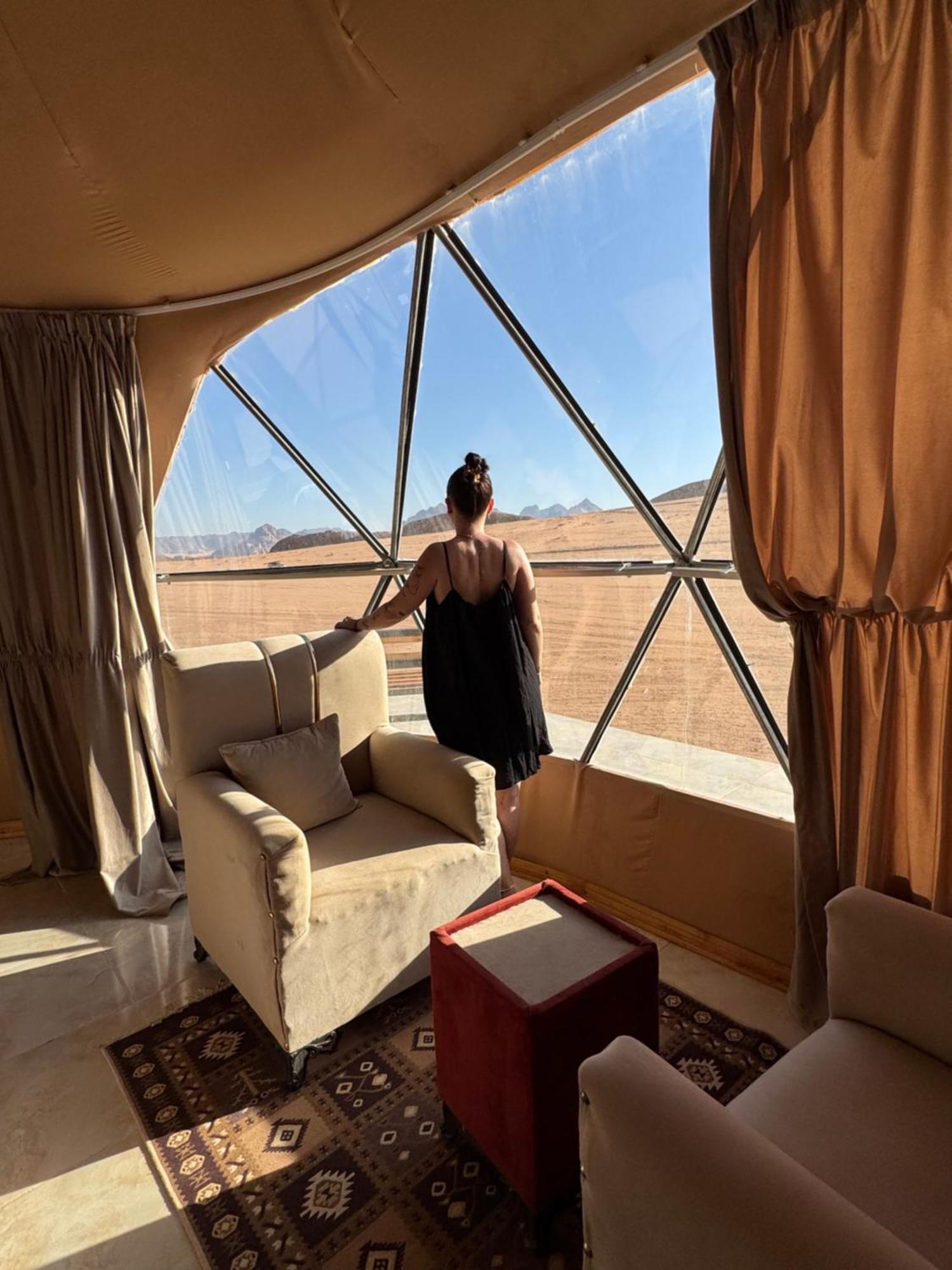 Wadi Rum Rose Luxury Camp Exterior foto