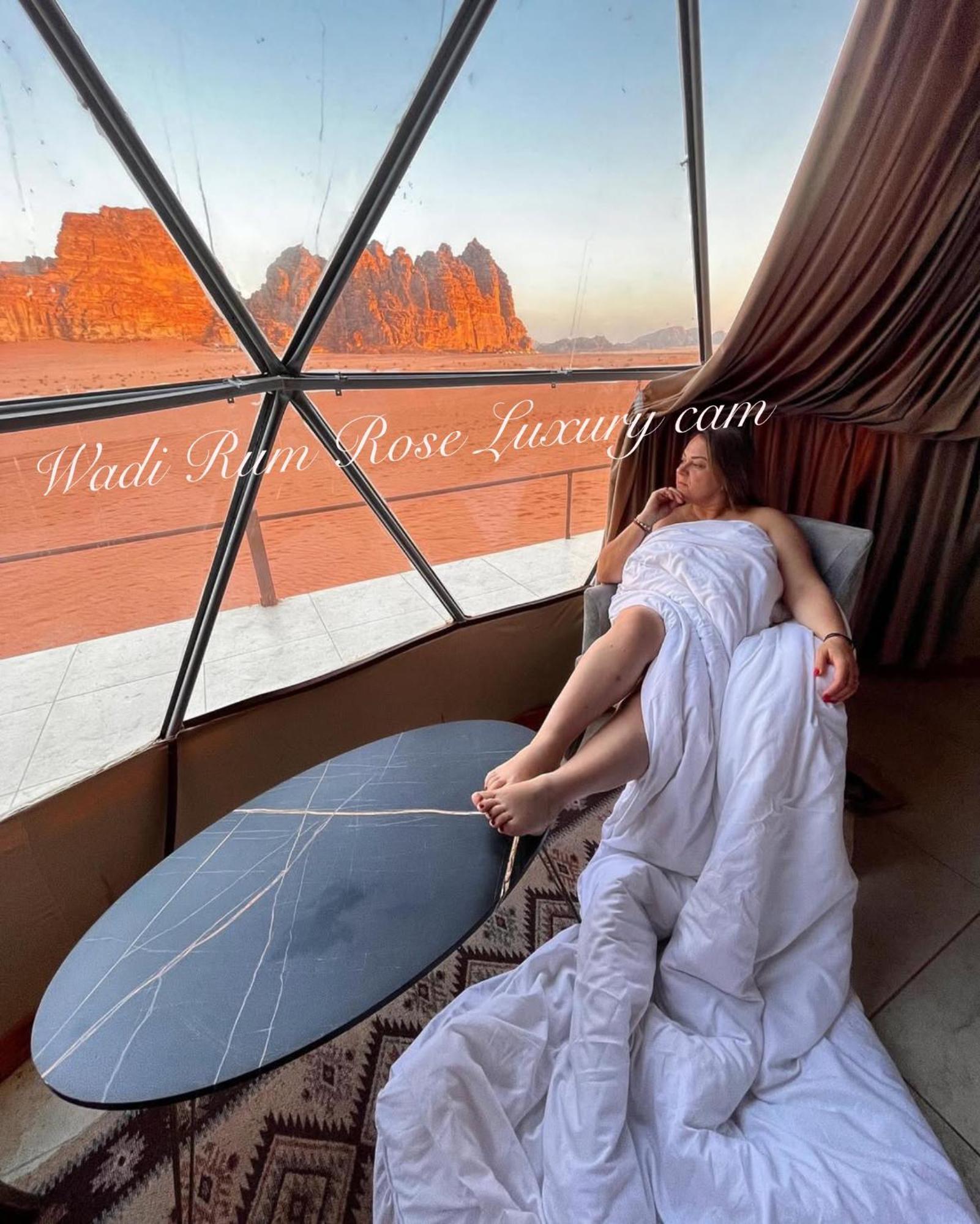 Wadi Rum Rose Luxury Camp Exterior foto