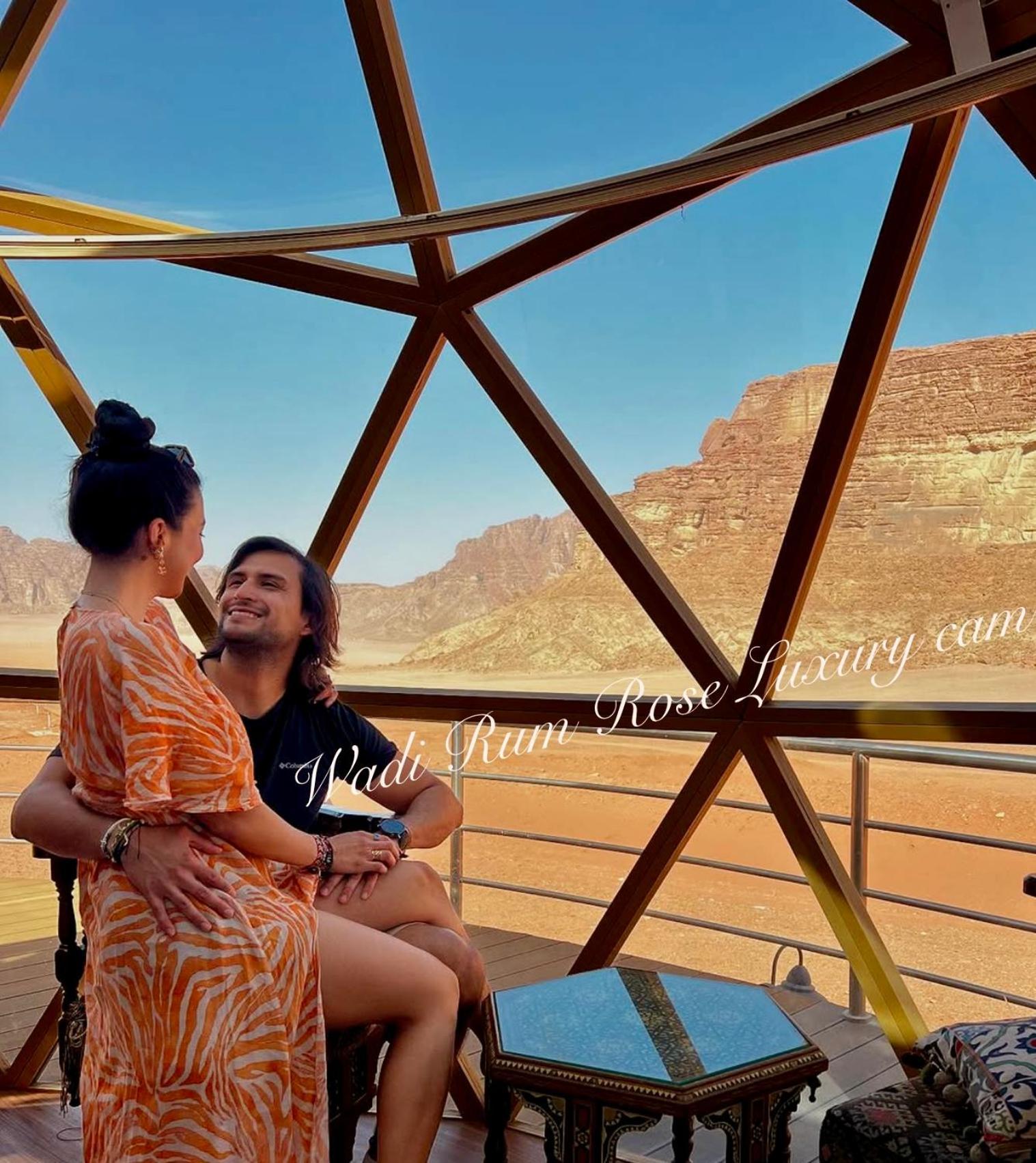 Wadi Rum Rose Luxury Camp Exterior foto