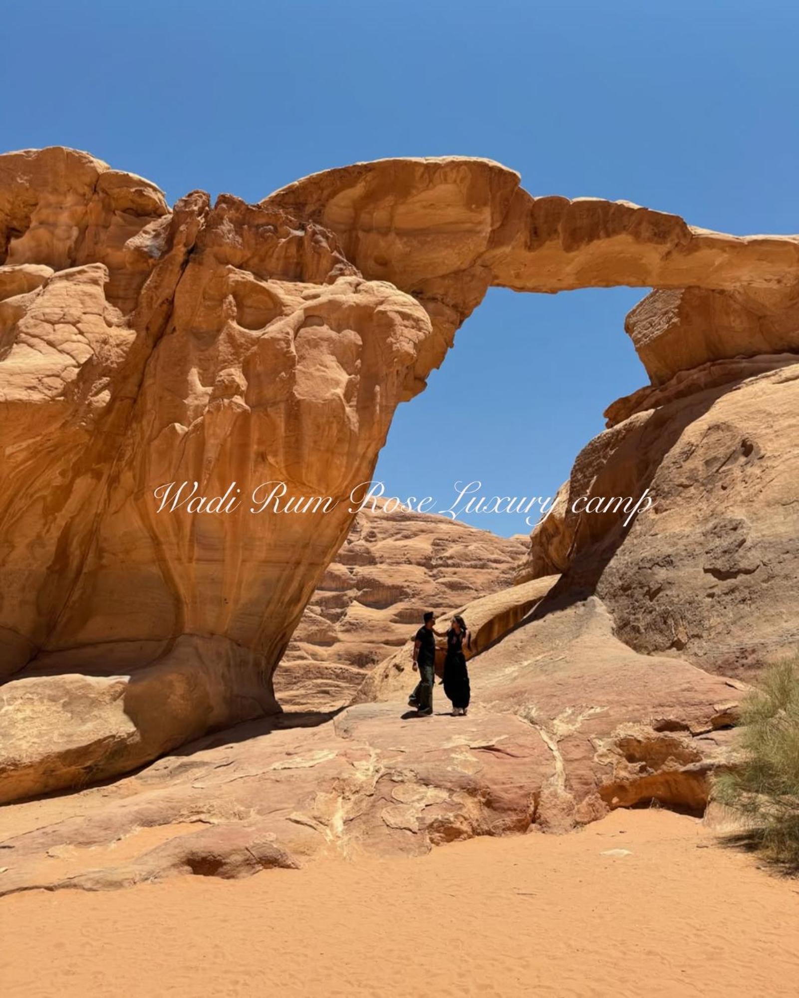Wadi Rum Rose Luxury Camp Exterior foto