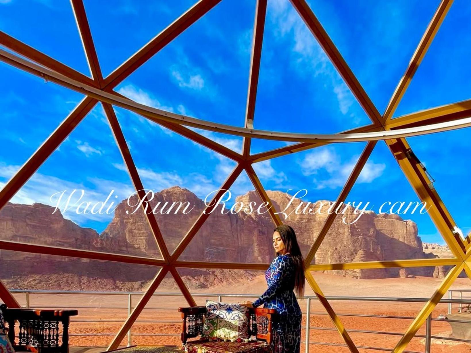 Wadi Rum Rose Luxury Camp Exterior foto