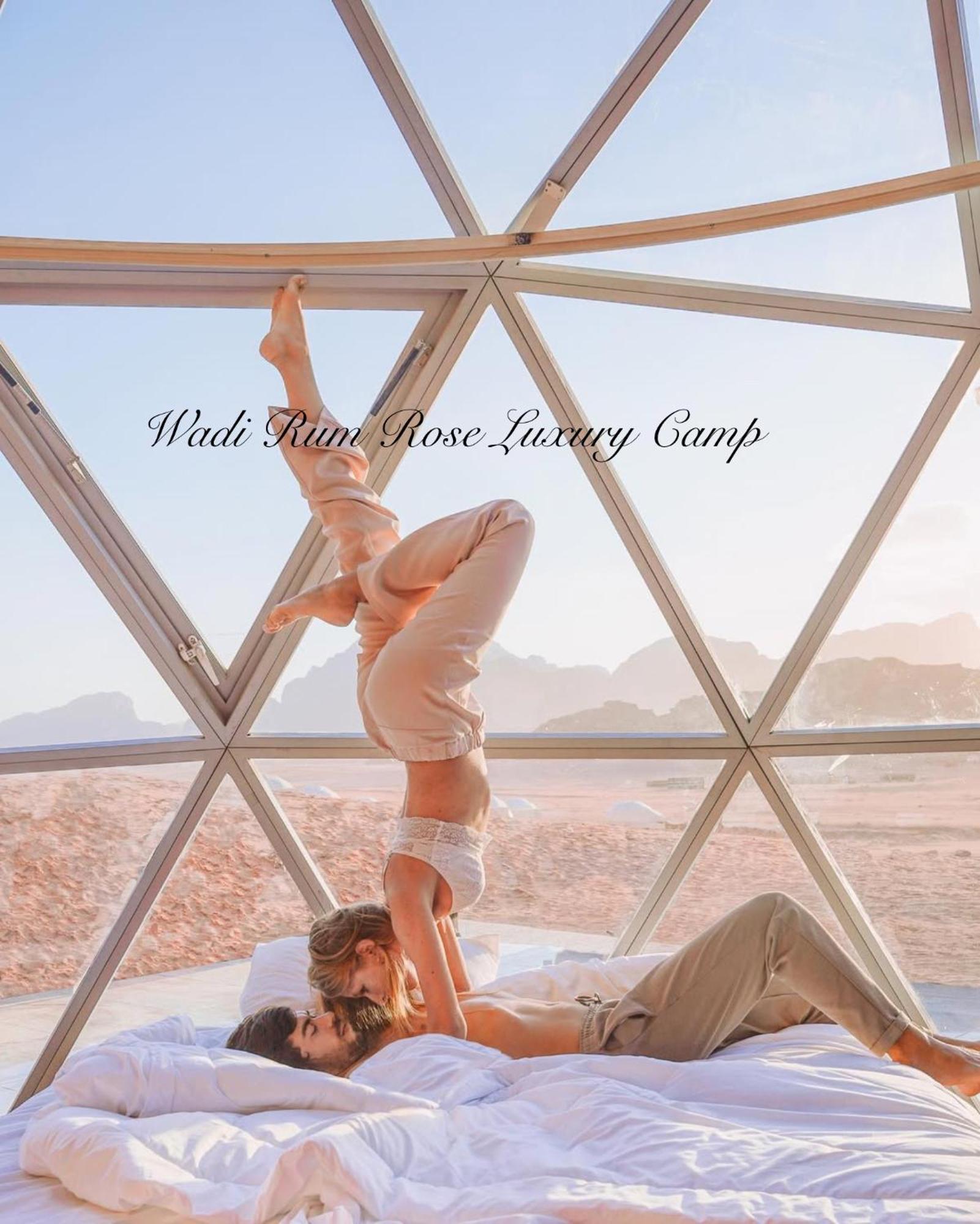 Wadi Rum Rose Luxury Camp Exterior foto