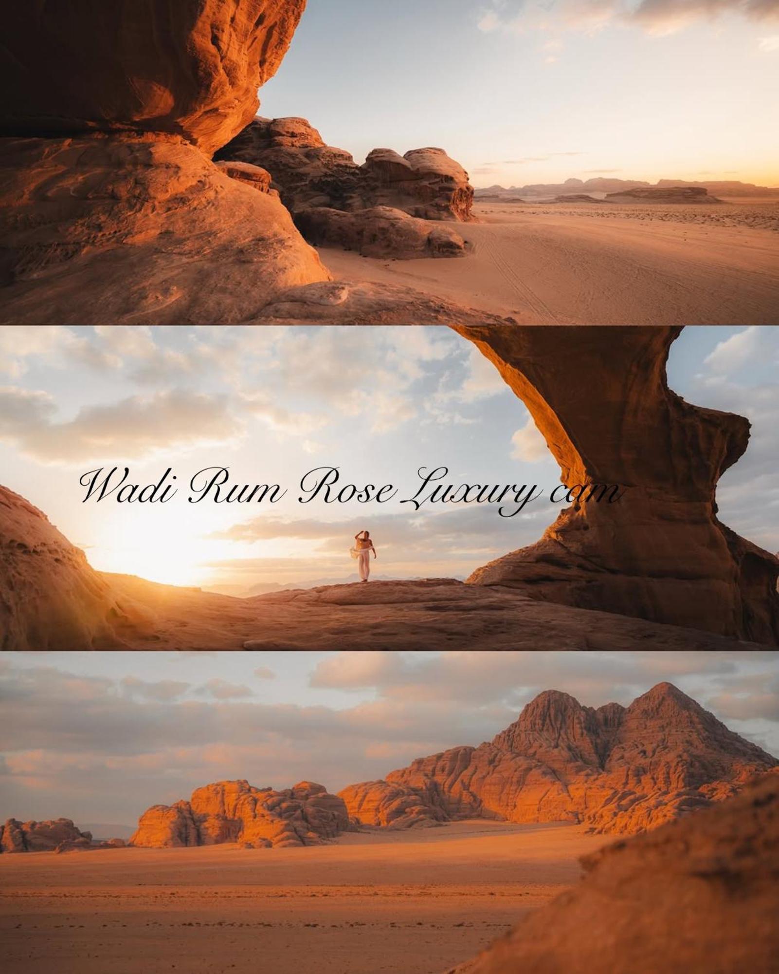 Wadi Rum Rose Luxury Camp Exterior foto