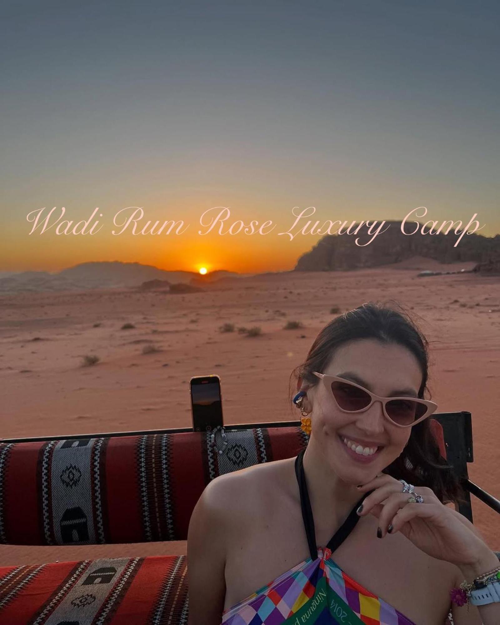 Wadi Rum Rose Luxury Camp Exterior foto