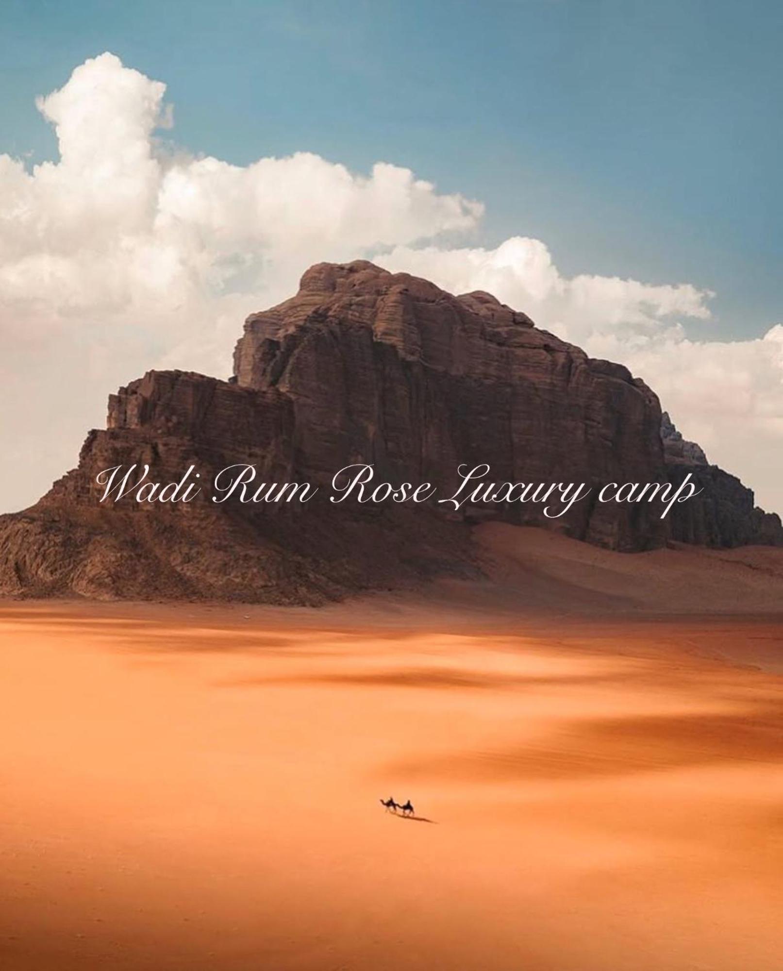Wadi Rum Rose Luxury Camp Exterior foto