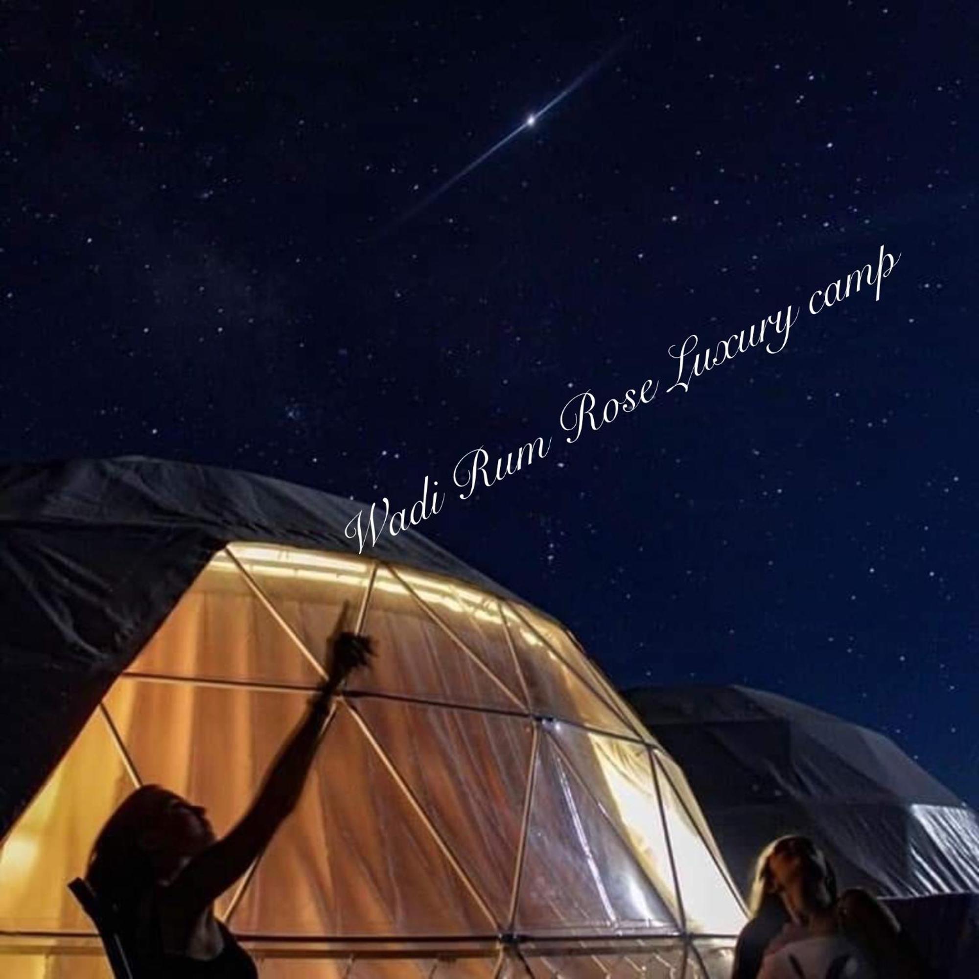 Wadi Rum Rose Luxury Camp Exterior foto